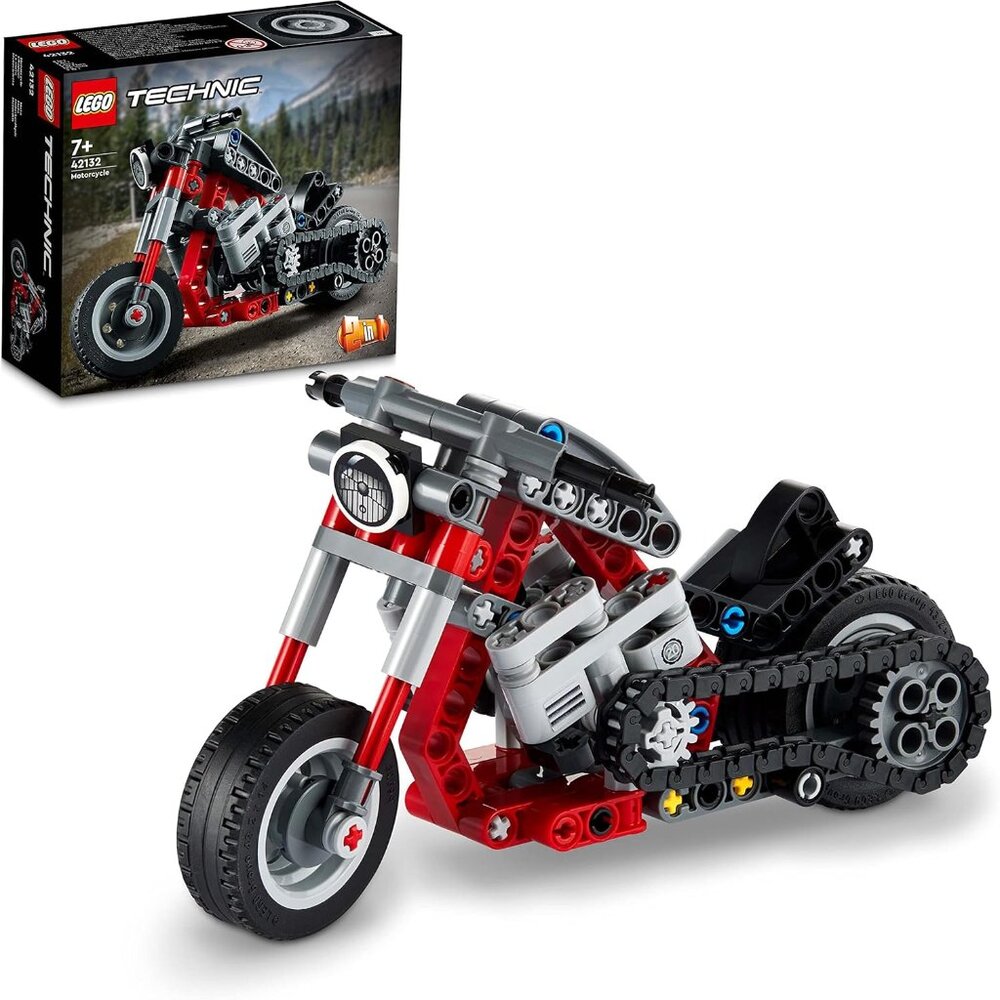 Lego Technic 2 in 1 Motorcycle to Adventure Bike 42132  Brand New